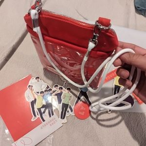 BTS WORLD TOUR LOVE YOURSELF Mini Crossbody Bag